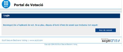Benvinguda portal de vot
