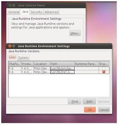 Inhabilita versio Java Ubuntu