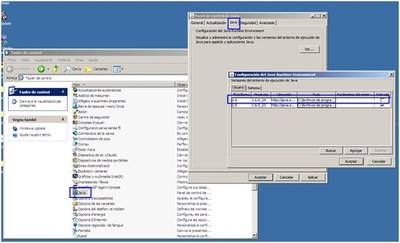 Inhabilita versio Java Windows